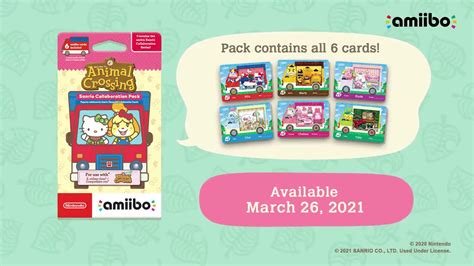 sanrio amiibo cards nfc|Sanrio amiibo cards list.